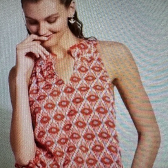 Cabi Snshine Ruffle Tank Top #5420 - Picture 2 of 8